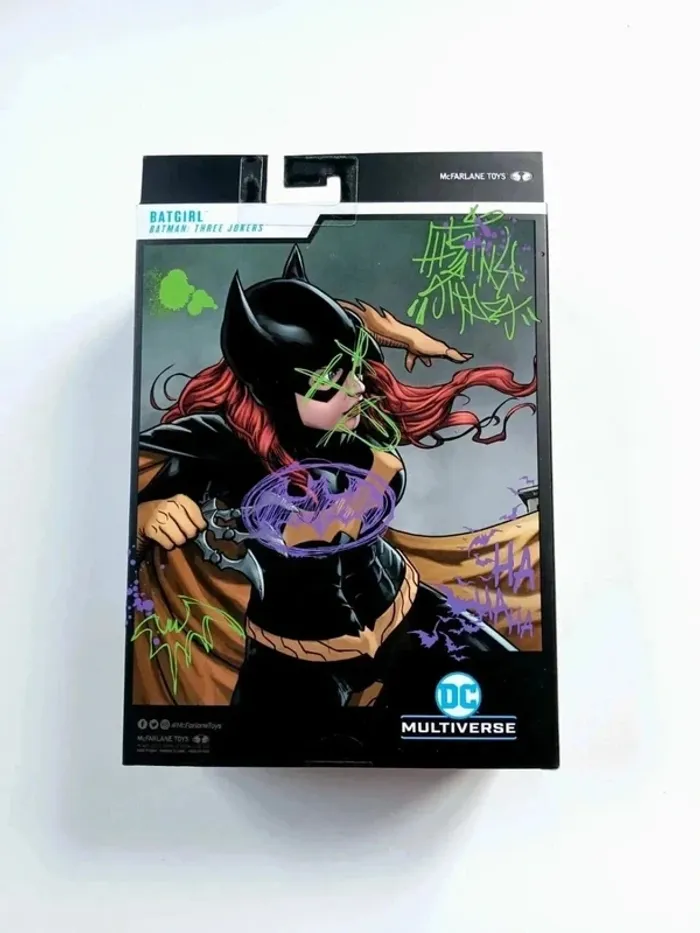 Figurine McFarlane DC Multiverse Batgirl Jokerized Batman Three Jokers - photo numéro 2
