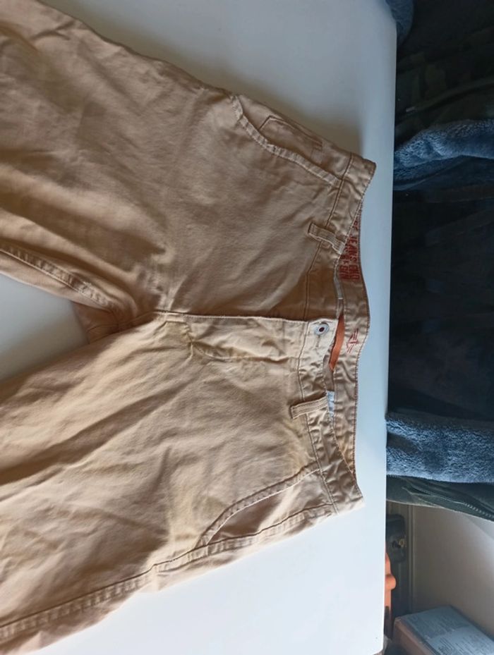 Pantalon jeans homme Chino Dockers by Levi's Strauss taille 44 coupe skinny rétro vintage - photo numéro 4