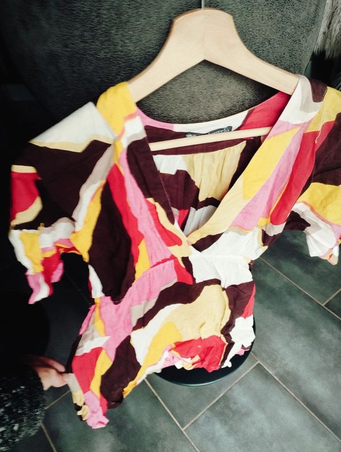 Blouse manche ballon t. 36