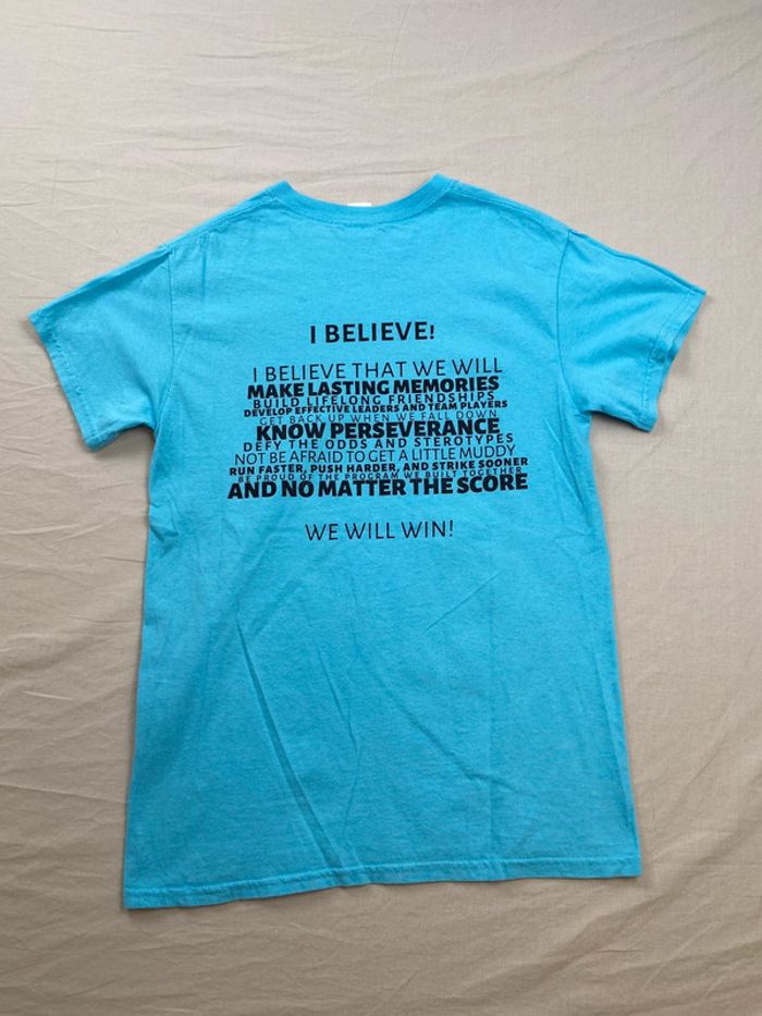 T-shirt imprimé sport USA, homme, été, Bleu S - photo numéro 3