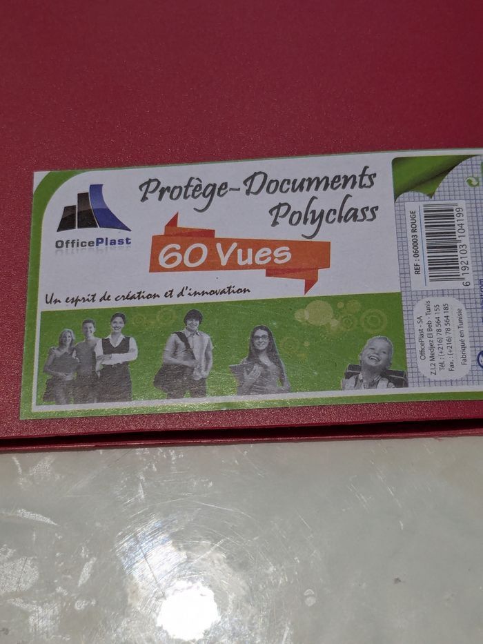 Protège documents polyclassde 60 vues - photo numéro 3
