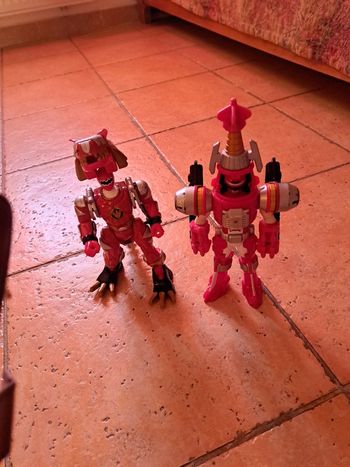 Lot de 2 power rangers