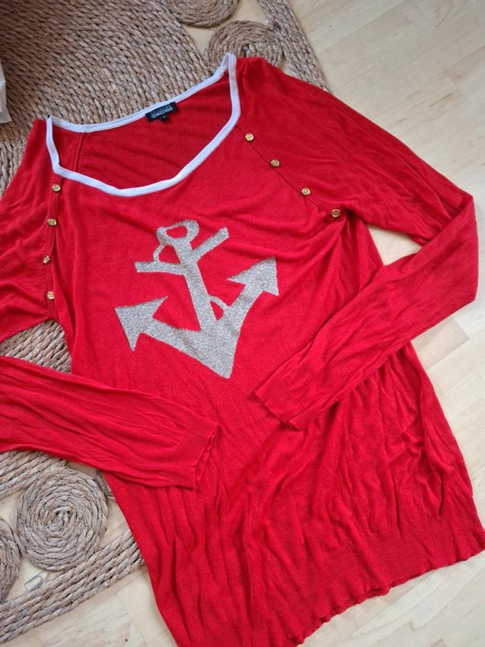 Très joli robe pull long Georges Rech taille 1 - photo numéro 2
