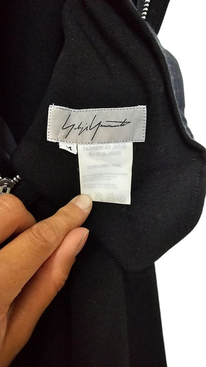 pantalon de costume Yohji Yamamoto noir taille M - photo numéro 3