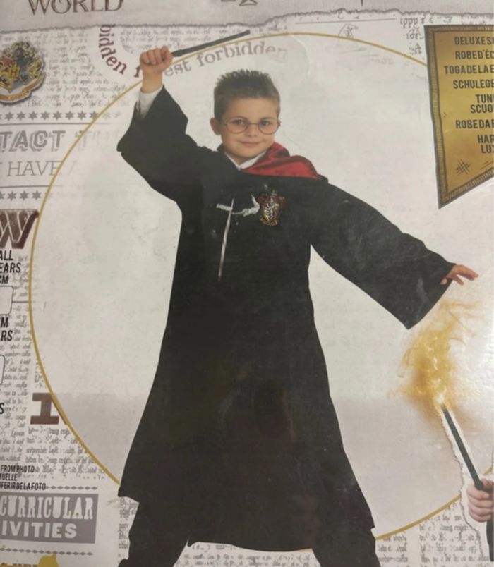 Déguisement costume Harry Potter Gryffondor - photo numéro 3