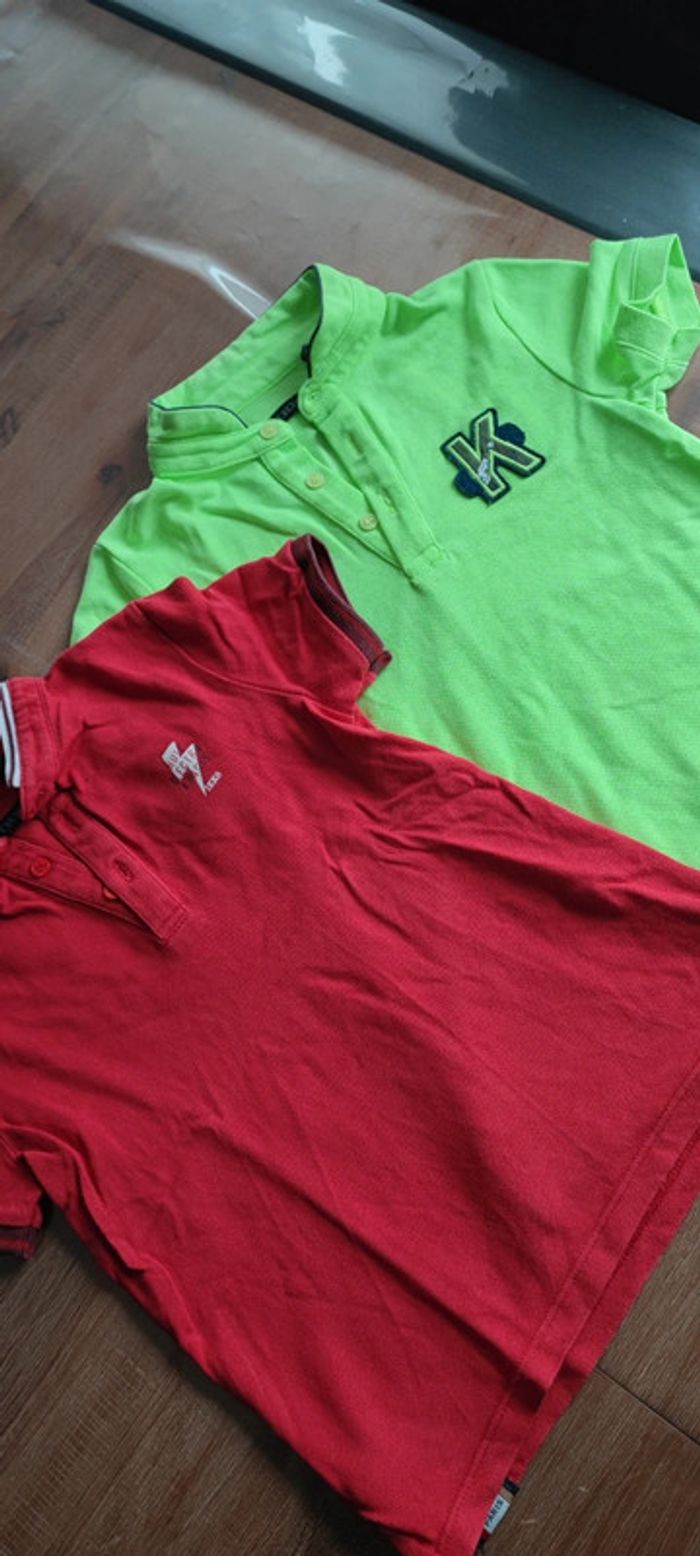 Lot de 2 polos IKKS 4 ans