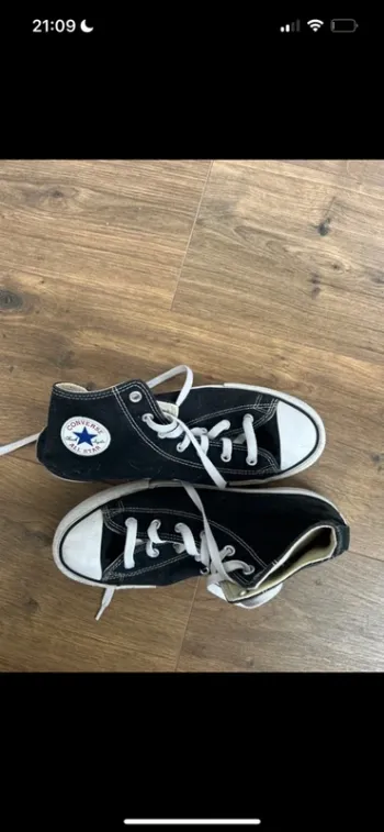 Converses hautes noir