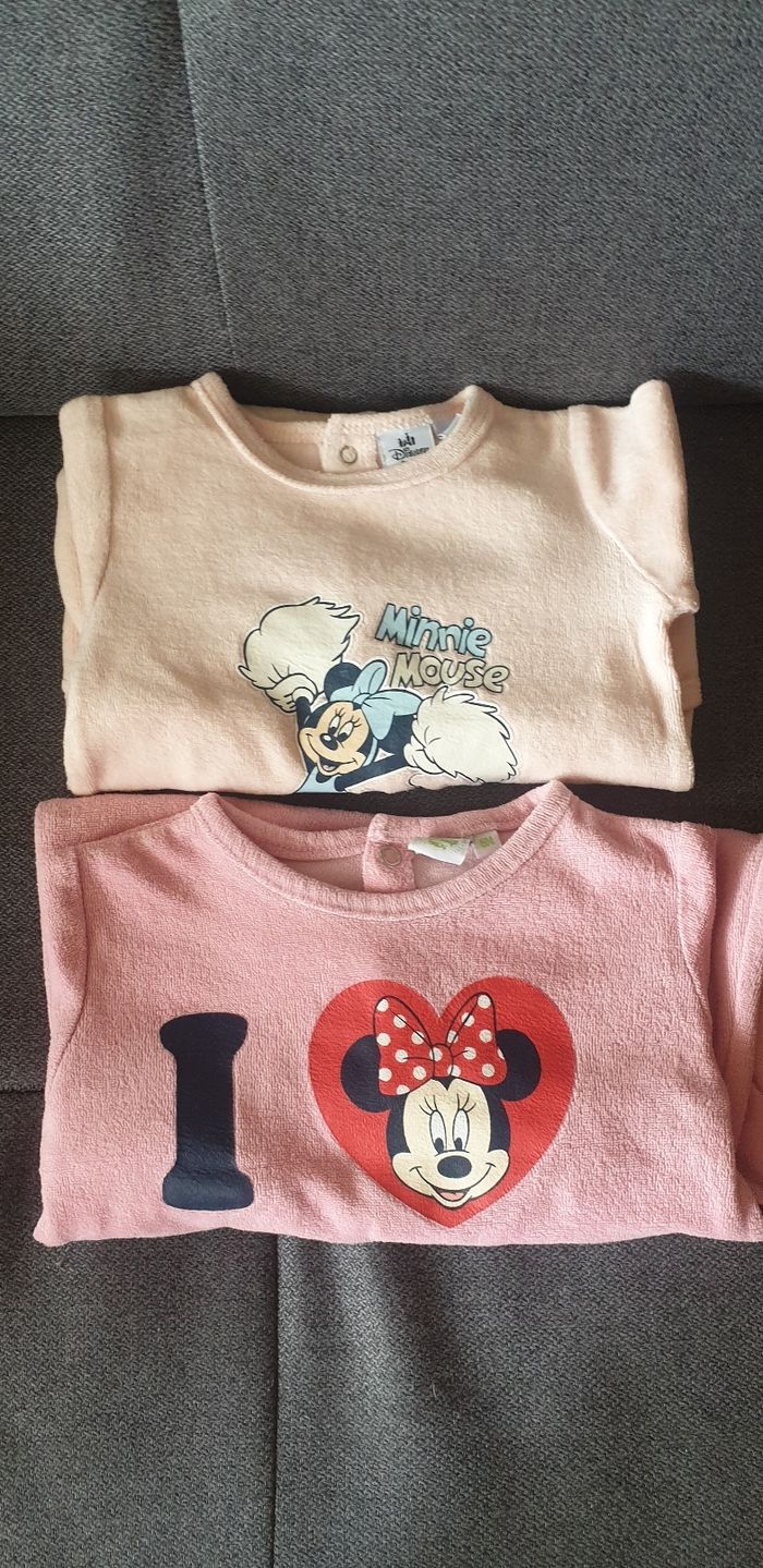 2 pyjama minnie 6 mois