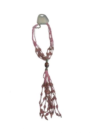 Collier cravate 5 rangs