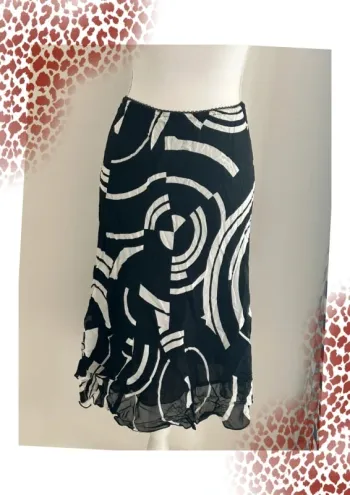 Jupe longue doublée taille 36
