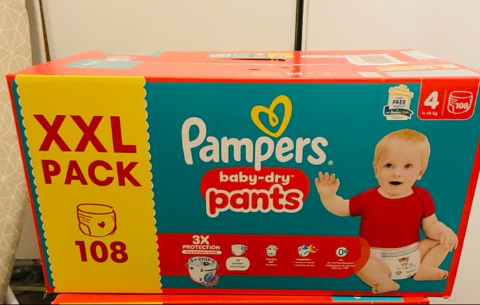 Couche Pampers pants taille 4