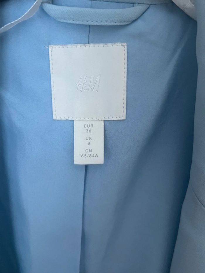 Blazer bleu ciel - photo numéro 3