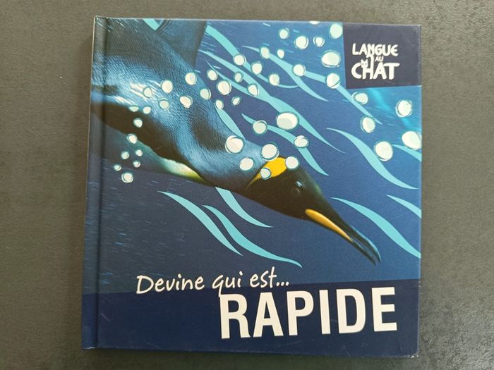 Livre enfant devine qui est le plus rapide