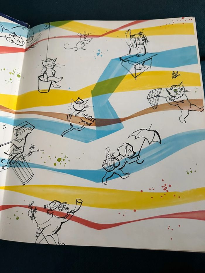 Album ancien Les Trésors de Pierre Probst Hachette livre bd 1968 pouf noiraud auteur Caroline - photo numéro 3