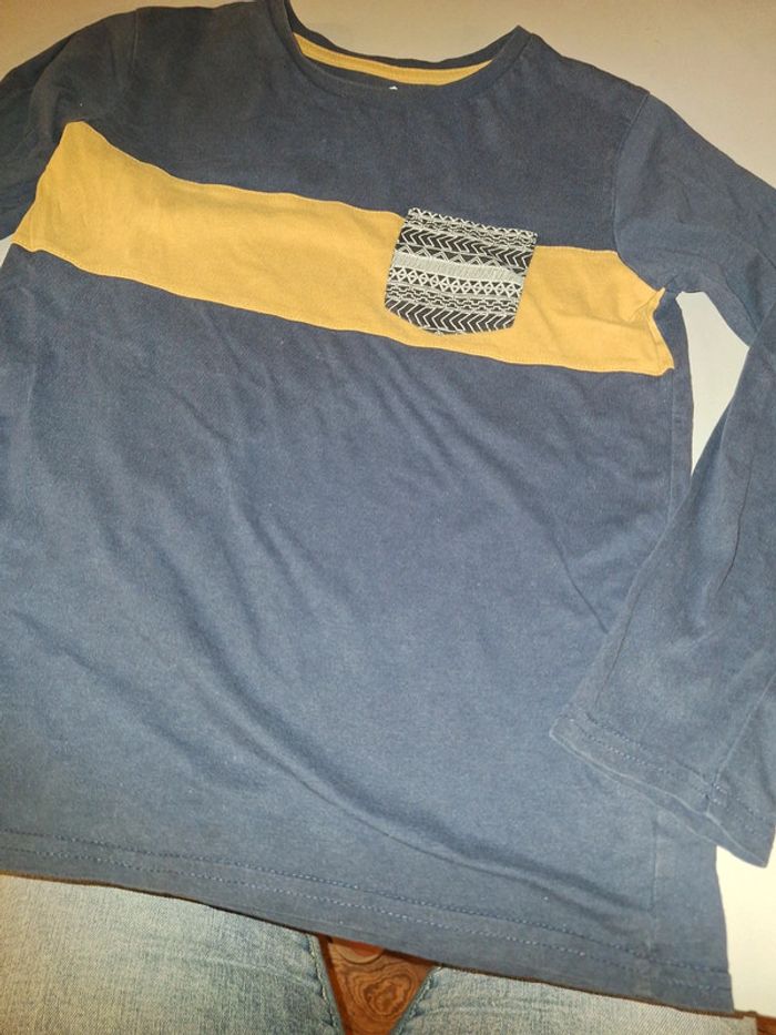 Tee shirt ml 9/10 ans garçon