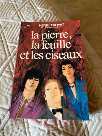 Livre la pierre la feuille et les ciseaux Henri Troyat