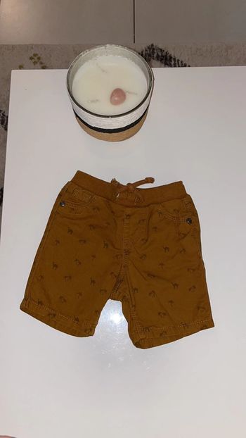 Short 9 mois camel