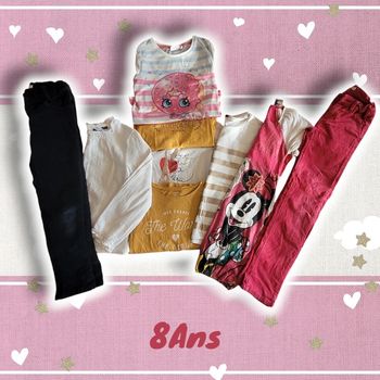 Lot de 9 vêtements 👧