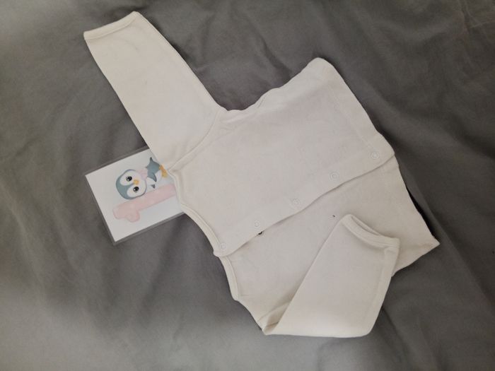 Haut ML " so biotiful teddy" _ T.56cm - photo numéro 3