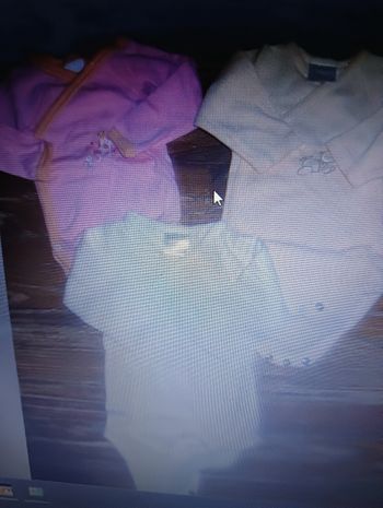 3 bodies fille manches courtes taille 3 mois