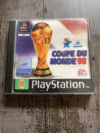 Coupe du monde 98 Jeu PS1 Complet VF Sony