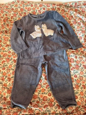 Pyjama velours Okaidi