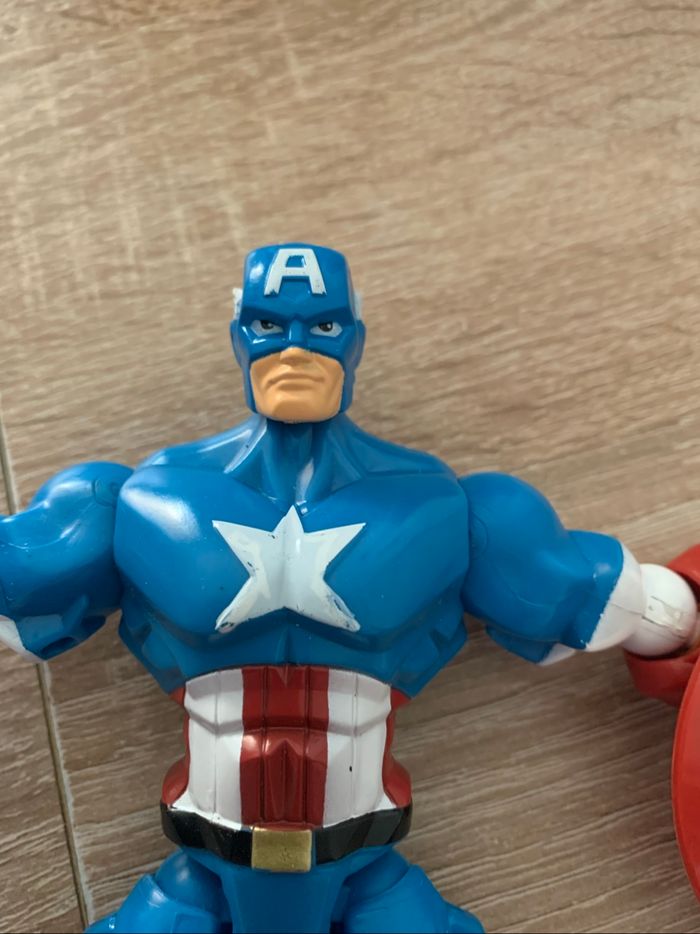 Figurine Marvel super hero mashers Captain america - photo numéro 5