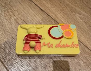 Plaque de chambrer d’enfant