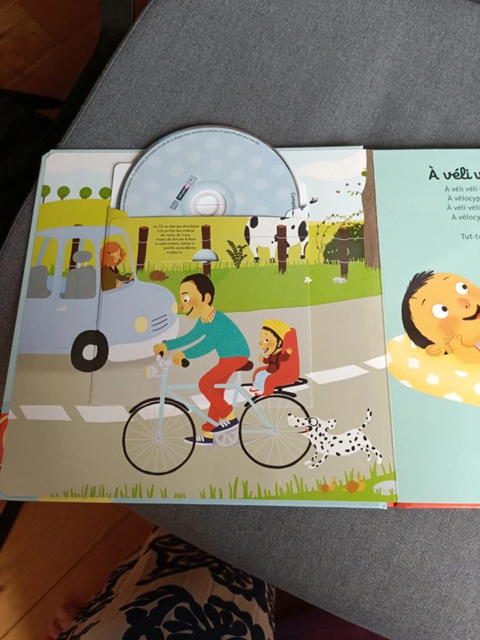 Comptines avec mon papa +CD - photo numéro 3