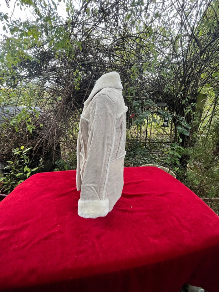 Veste vintage fausse peau retournée – KIABI Casual – Taille 38/40 - photo numéro 5