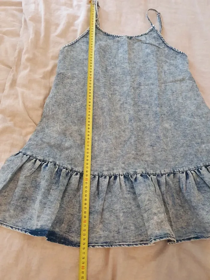 Robe en jean à volant shein - photo numéro 6