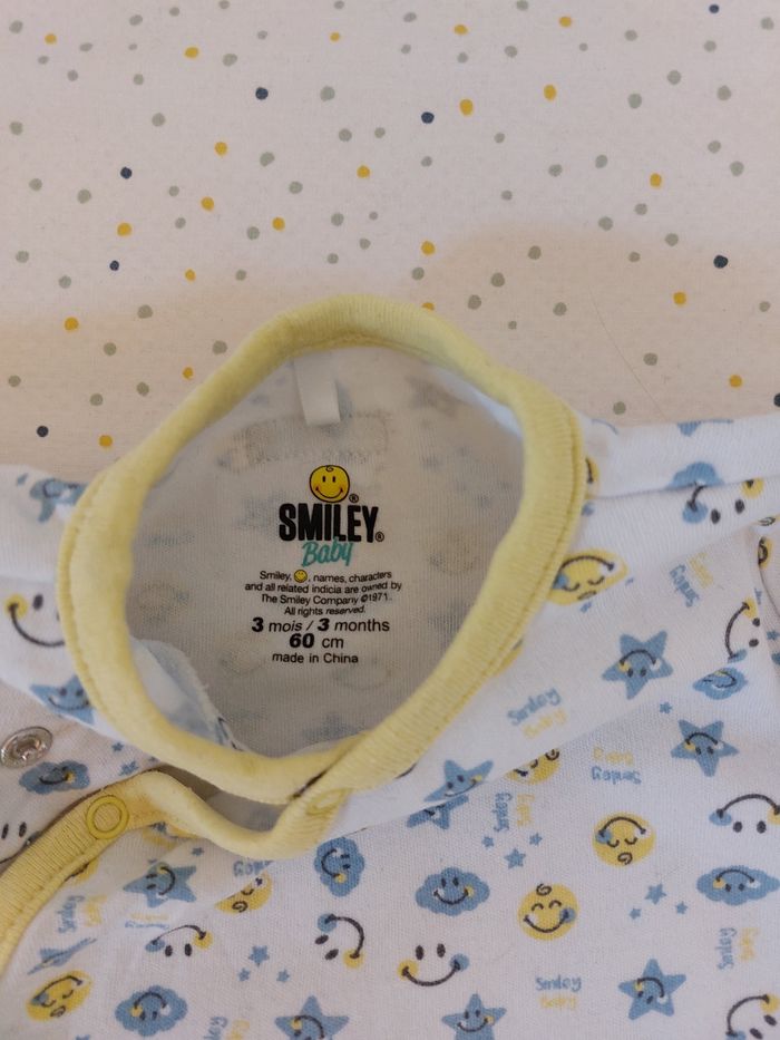 Pyjama smiley - photo numéro 2
