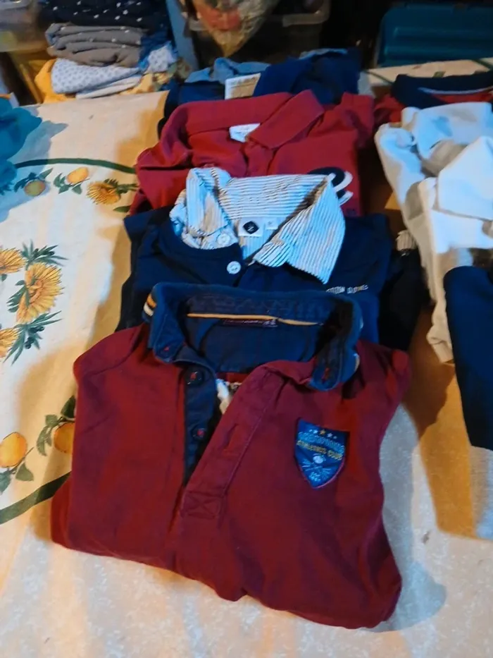 Lot de 9 polo 4 ans