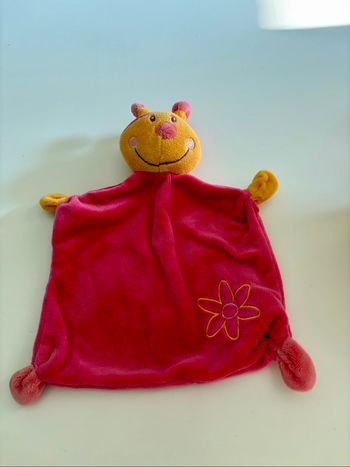 Doudou Peluche Rose et Orange C&A Baby Club – Pour Nouveau-né