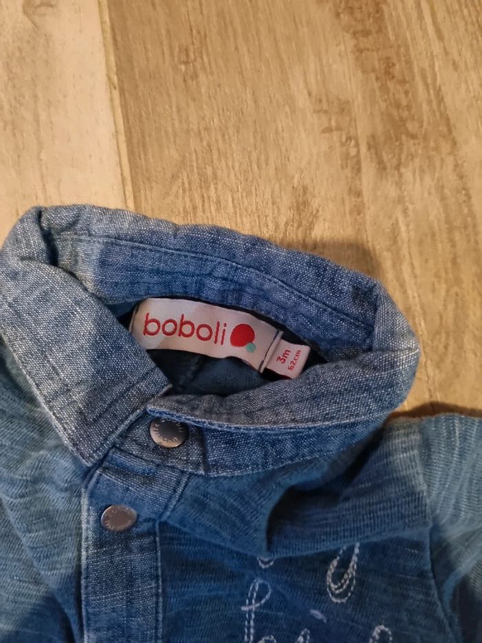 Lot de 2 Combishort baby gros 3 mois - photo numéro 3