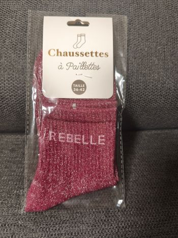 Chaussettes à paillettes 🎁