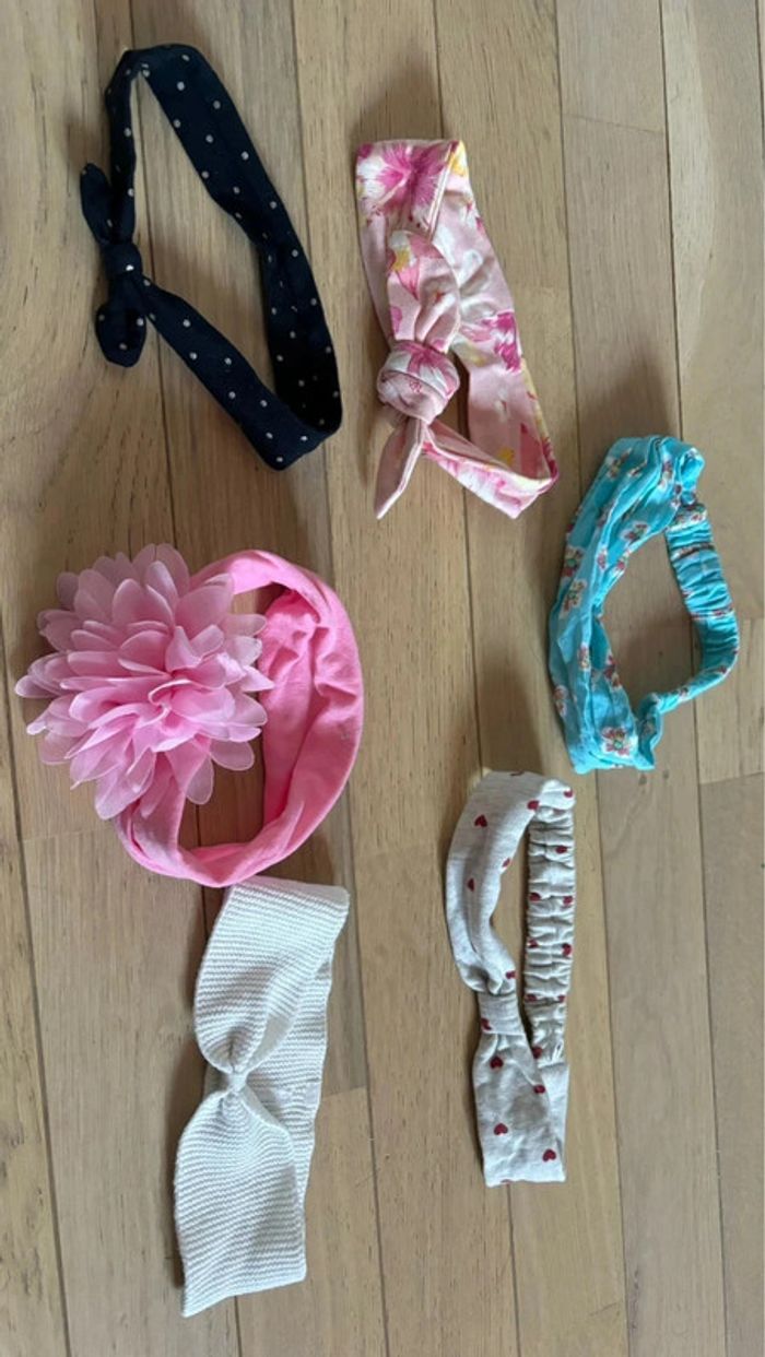 Lot bandeau bébé fille