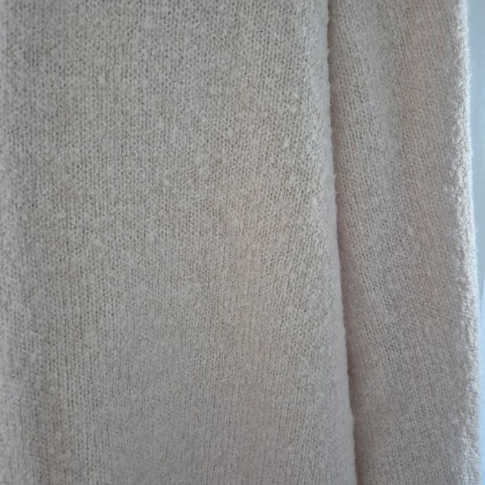 Pull beige en laine et dentelle - Exquiss's - Taille Unique - photo numéro 6