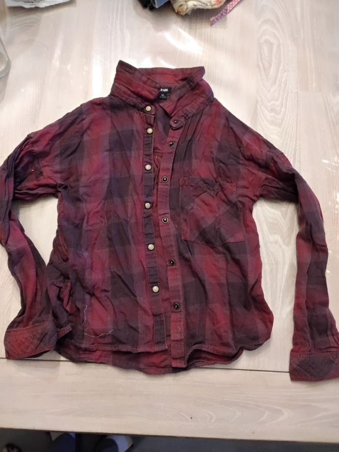 Chemise manches longues 8ans