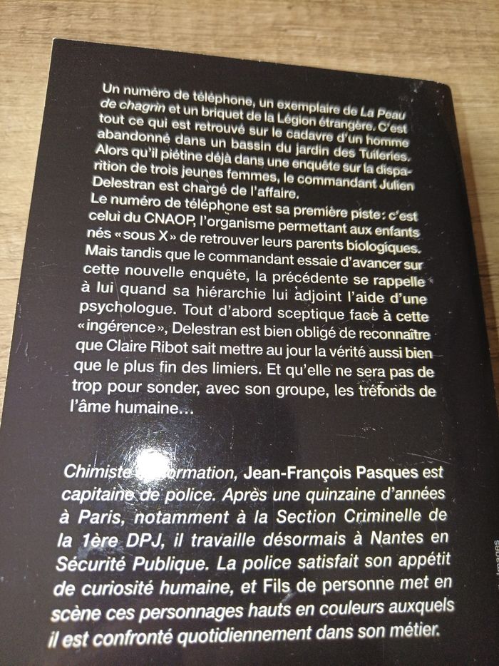 Fils de personne par Jean-François Pasques - photo numéro 2