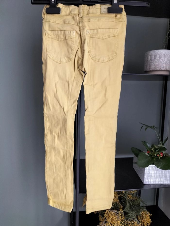 Pantalon skinny jaune - photo numéro 5