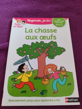 Livre CP : la chasse aux oeufs
