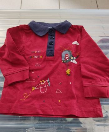 T-shirt manches longues 3 mois