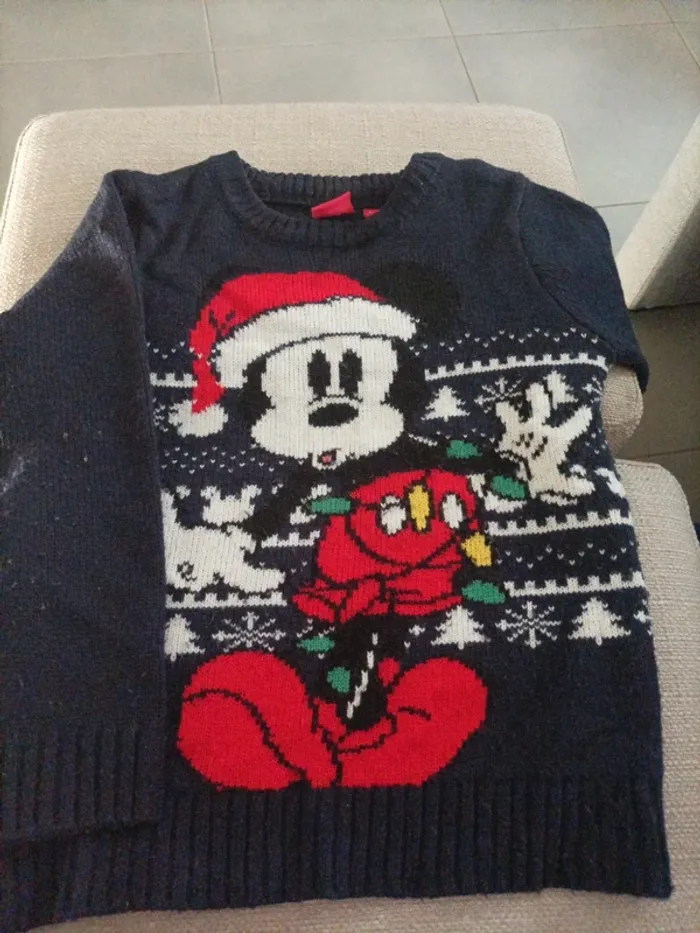 Pull de Noël Mickey