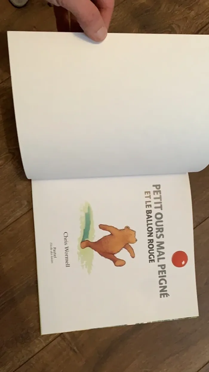 Livre le petit ours mal peigné et le ballon rouge - photo numéro 8