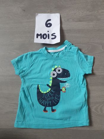 Maillot t-shirt 6mois garçon