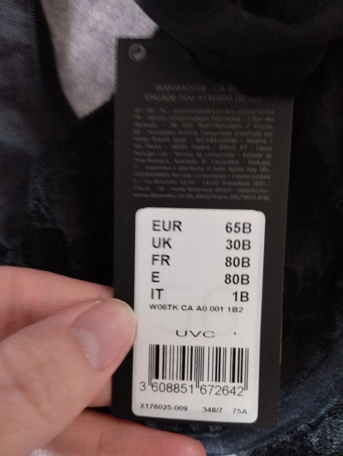 Bralette sexy Wonderbra neuve - photo numéro 3