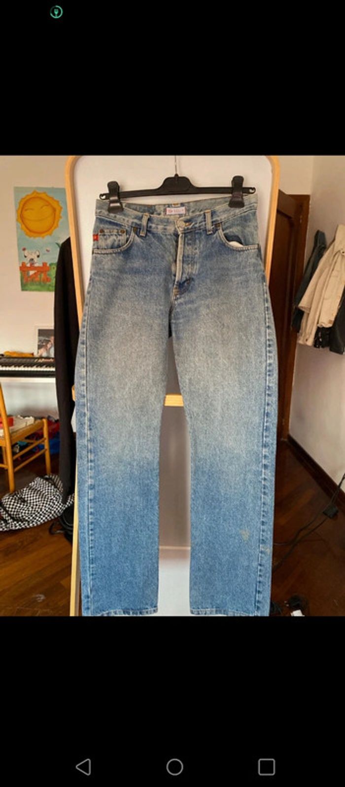Jeans vintage brut phard kelly 100% coton - photo numéro 2
