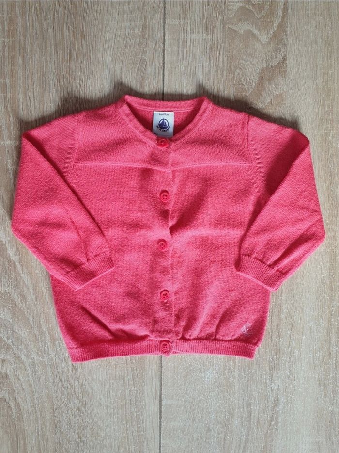 Gilet Petit Bateau - 6 mois