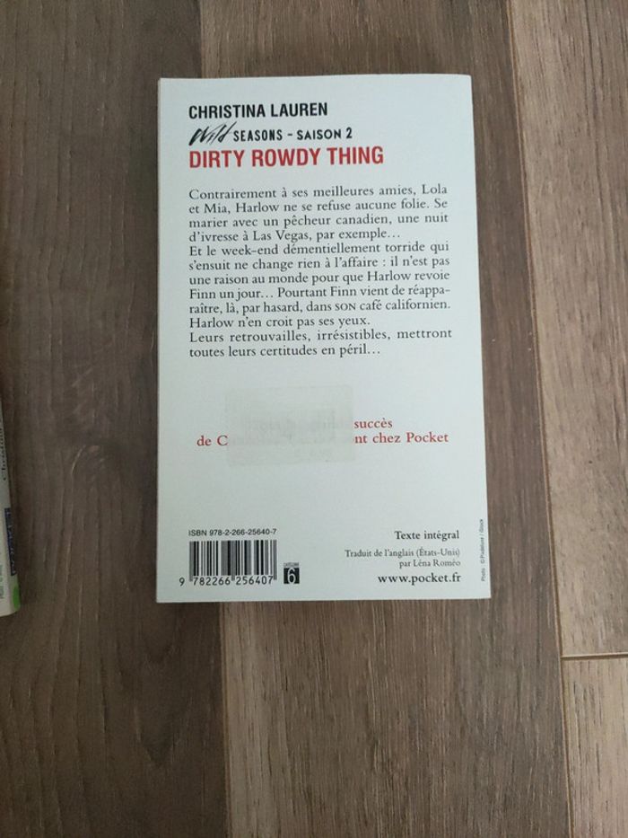 Lot de 2 livres bastard et dirty rowdy thing - photo numéro 5
